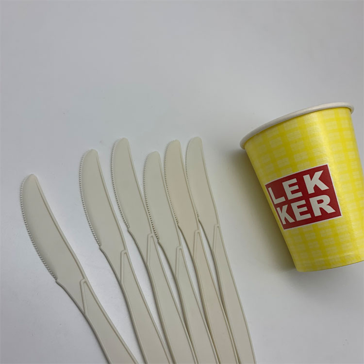 Practical Degradable Useful Tableware Compostable Cornstarch Knife
