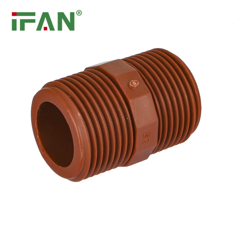 Ifan Factory Produces 1/2"-1" GB/T 19472 Equal Nipple Plastic Pph Fittings