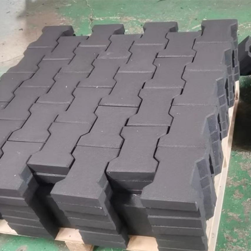 Recycled Rubber Dog Bone Paver Outdoor Tiles