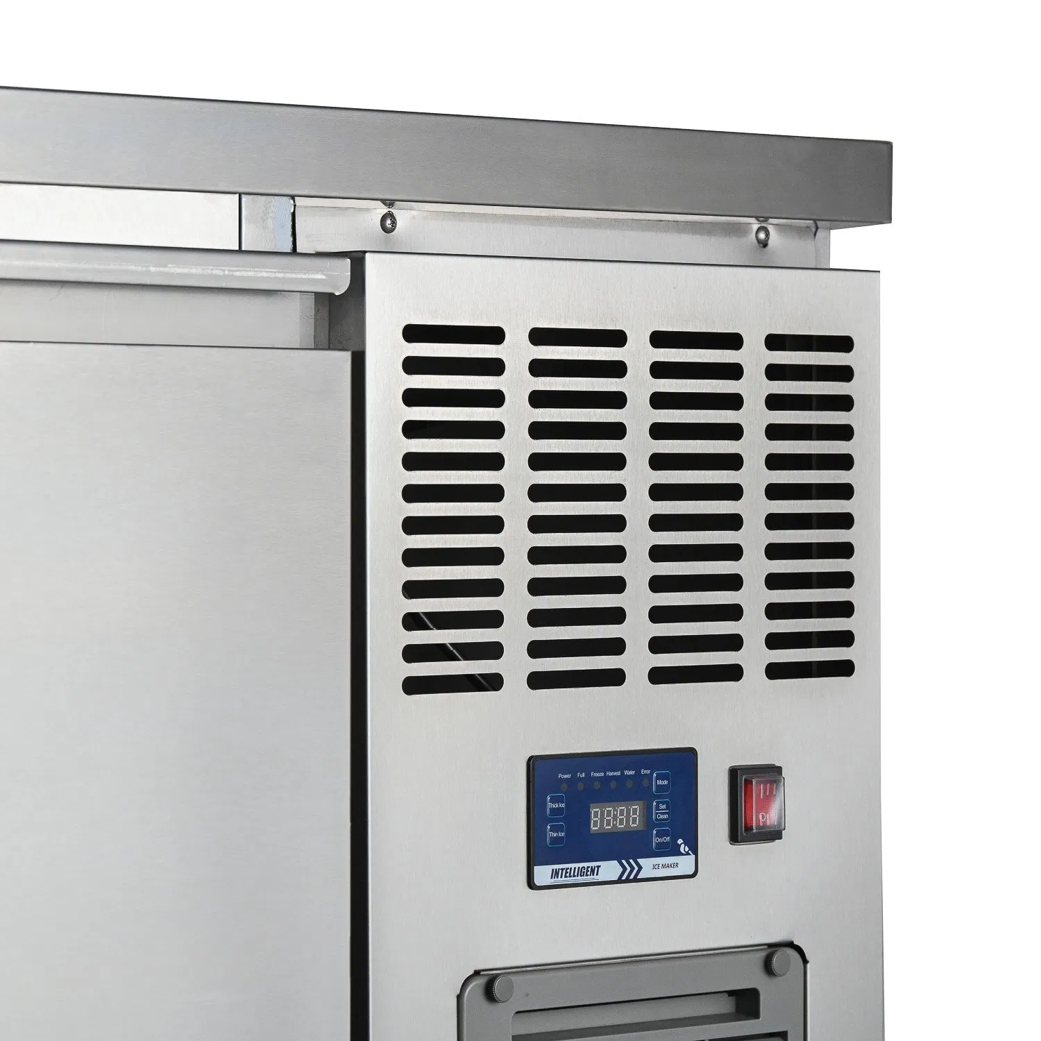 Saige SGS-E210PS 28*28*32mm 100kg/24h Professional Commercial Use Solid Cube Ice Maker Machine Ice Making Machine Ice Maker Ice Cube Machine