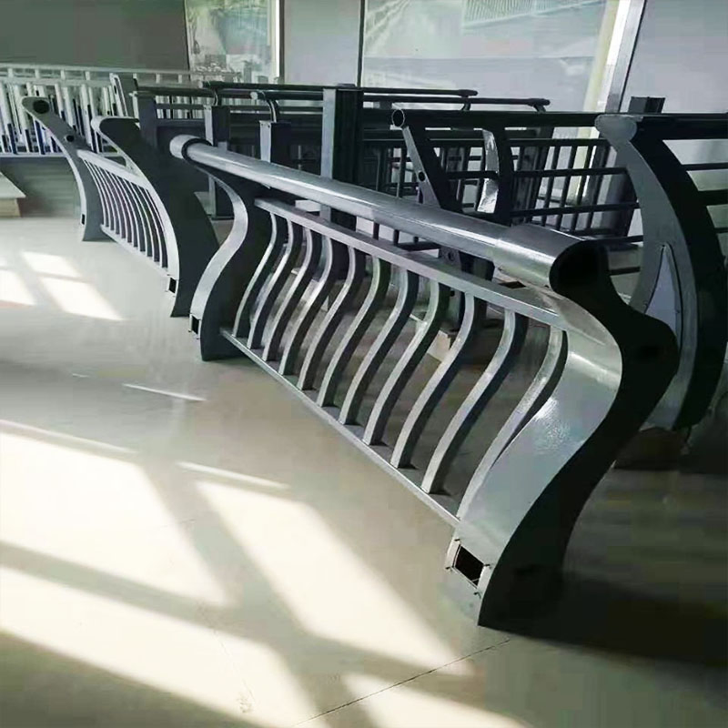 Hot DIP Galvanized River Guardrail Highway Residential, Public Places Bridge Fencing