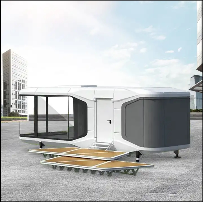 Luxury Prefabricated Homes Small Mobile Homes Prefabricated Modular Residential Space Capsules