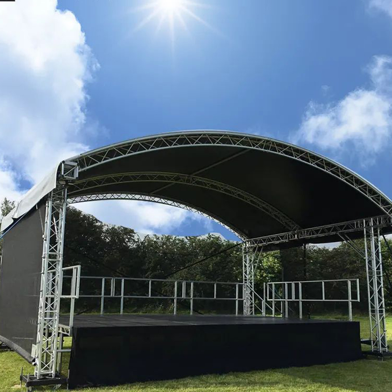 Durable Aluminum Layer Stage Truss for Wedding and Commercial Displays Truss System
