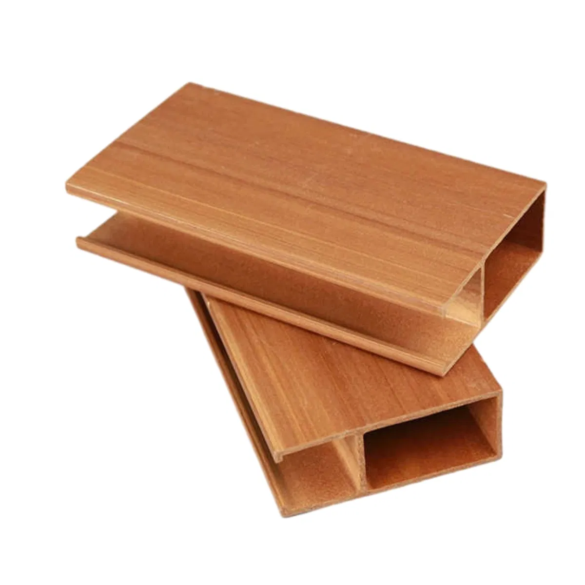 Sleek WPC Ceiling - Quick Installation, Golden Grain, Moisture Proof