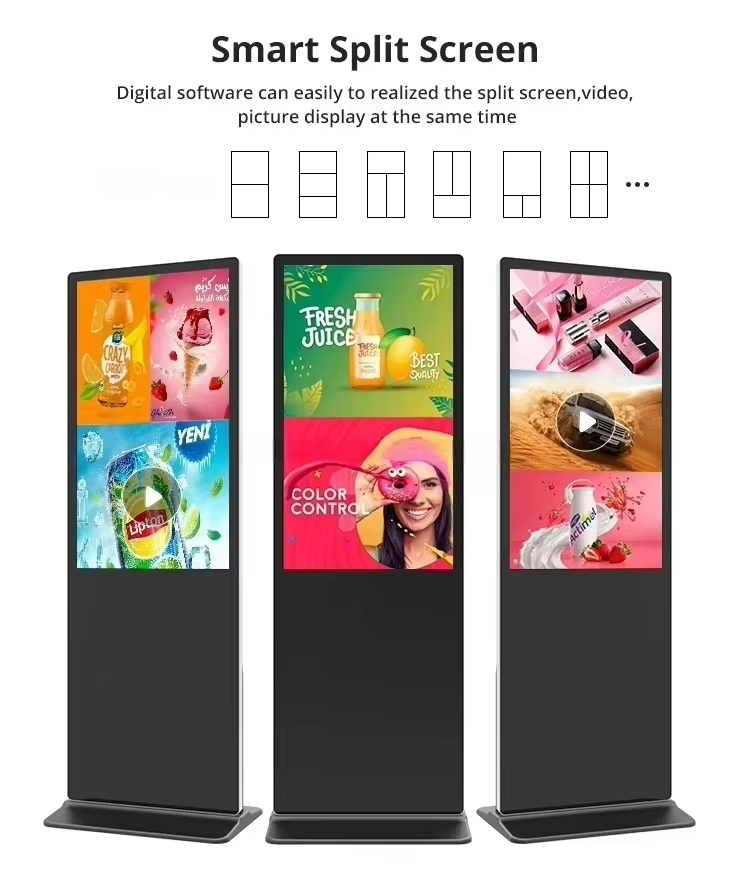 Интерактивный киоск с сенсорным дисплеем 43-65 дюймов