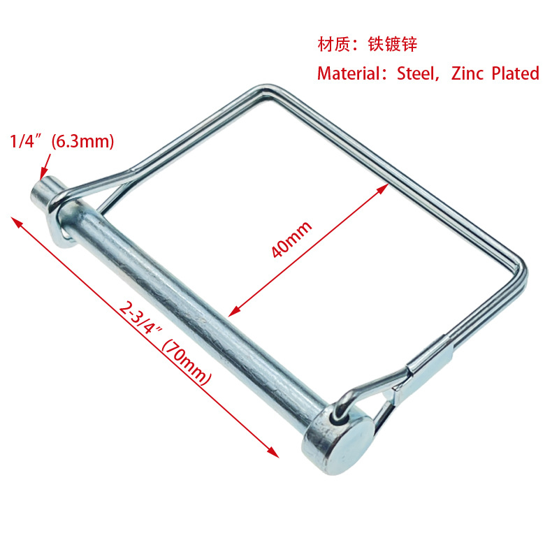 Ultimate Trailer Accessories Kit with Versatile Round and Square Pins
