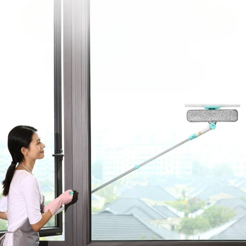 Promotional High Satisfaction Durable High-Rise Glass Wiper Household Telescopic Cleaning Tools