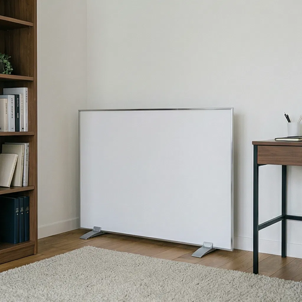 Efficient White Carbon Crystal Heater with Wired Thermostat Control