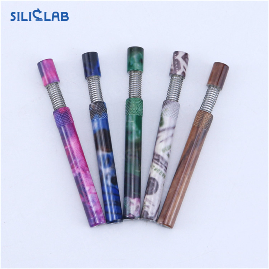Bulk Wholesale Metal One Hitter Cigarette Taster Bat Smoking Pipe
