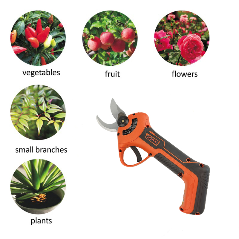 Электрические садовые ножницы Mifuse с дисплеем