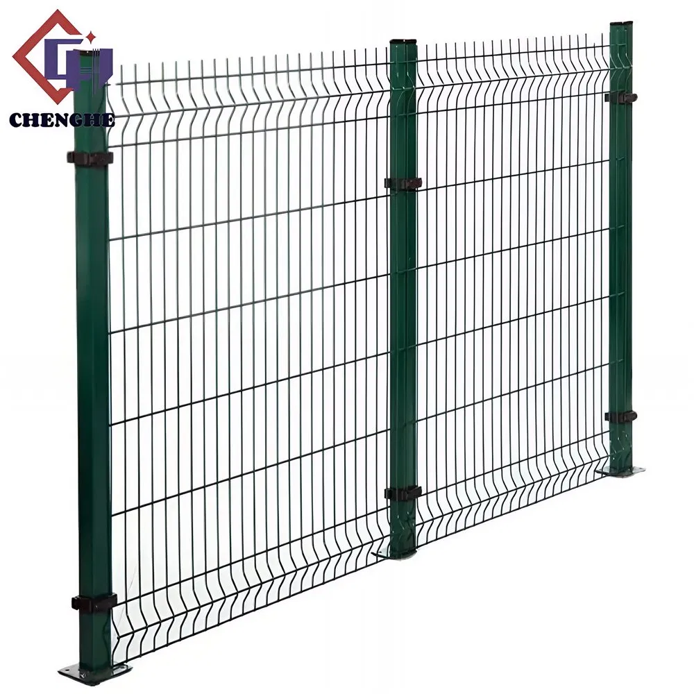 Powder Coated Garden Fence 3D Curved Fence /Fence Panel /Garden Fence /3D Bend Galvanized Steel Metal Welded Wire Mesh Panel Fence/3D Fence