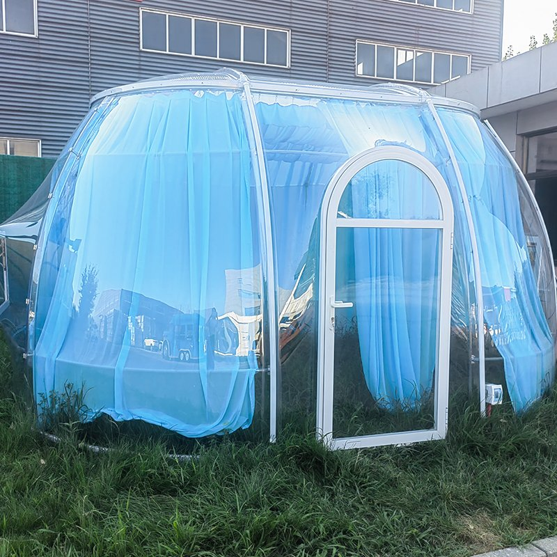 New Design Polycarbonate Transparent Bubble Tent Polycarbonate Star House Clear PC Dome Room