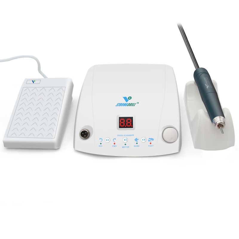 Polishing Unit Electric Lab Micromotor Qz60 107 Double Lock Nail Drill Handpiece Handle Dental Lab Micromotor