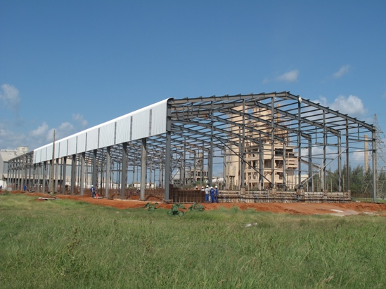 Precast Steel Structure Logistics Warehouse