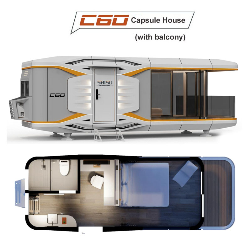 Aluminum Plate House Hotel for Living Apartment with Luxury Decoration