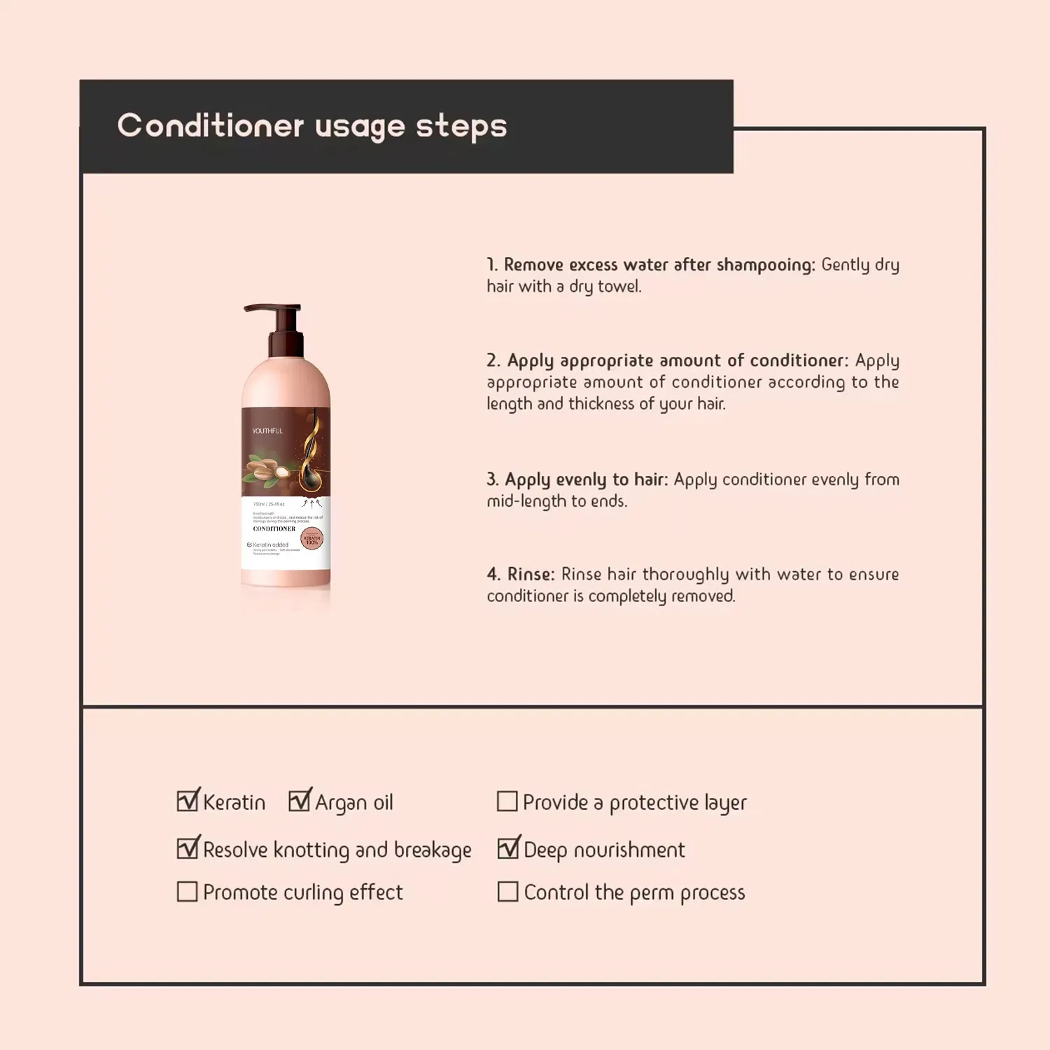 Keratin Repairing Hair Treatment Conditioner
