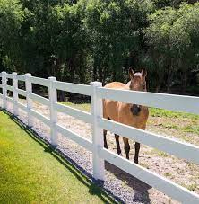Premium Plastic Vinyl PVC Ranch Fence for Sheep Horse Farm Fencing