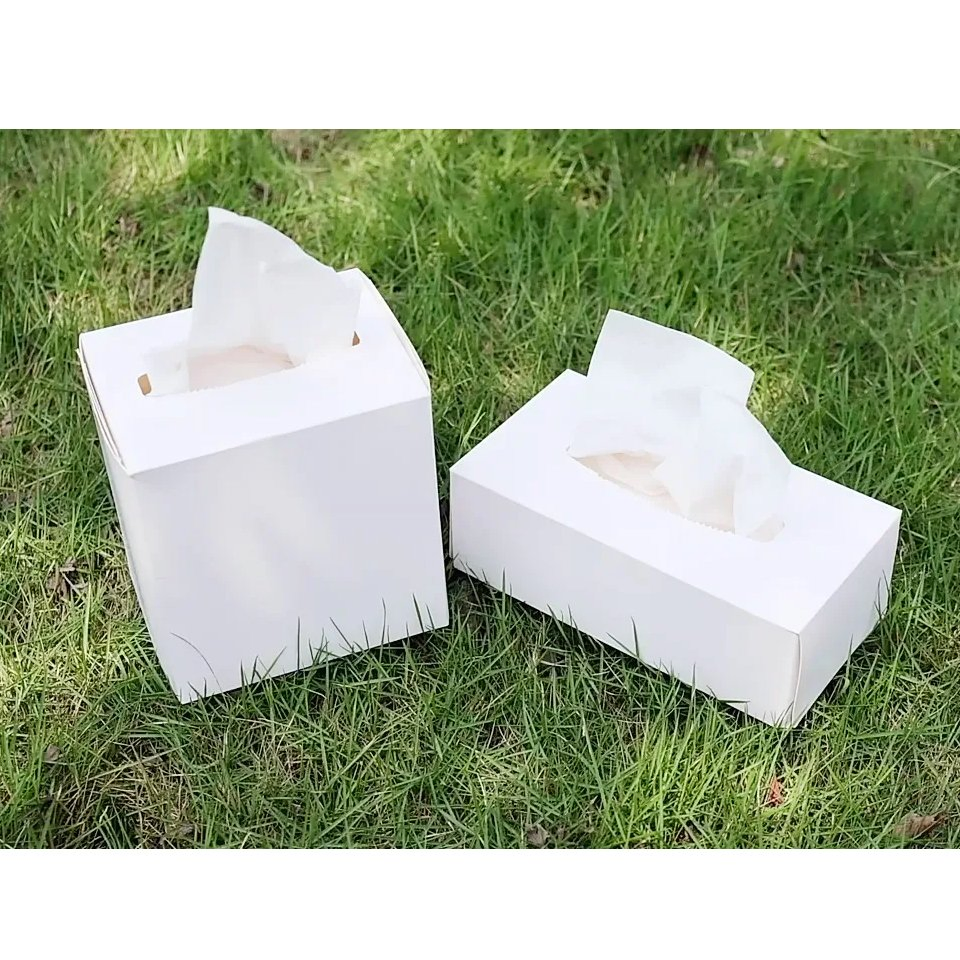 Wholesale Virgin Pulp Custom Logo Box Facial Tissue
