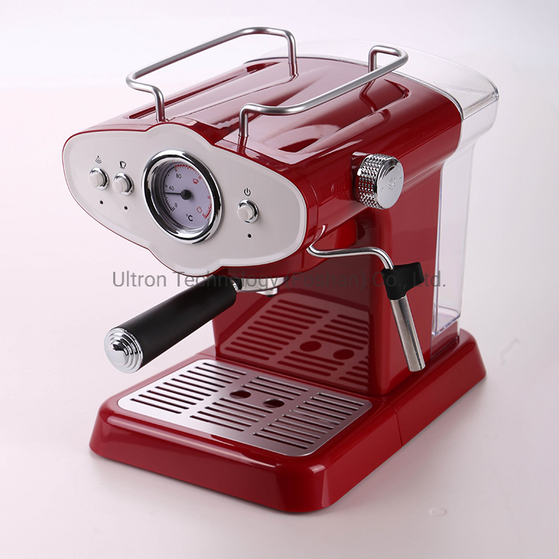 15bar Compact Espresso Machine Espresso and Cappuccino Coffee Maker with Milk Frother Wand