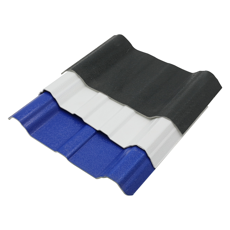 Plastic Spanish Resin Tile ASA Roofing Sheet PVC Synthetic Style