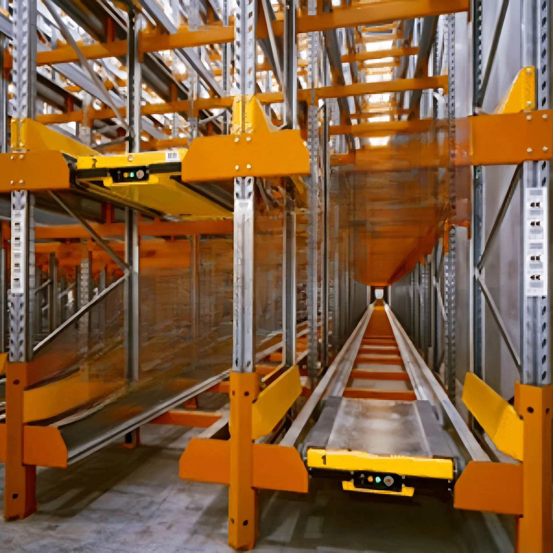 Automation Pallet Runner Radio Shuttle Racking for Industrial Warehouse Storage