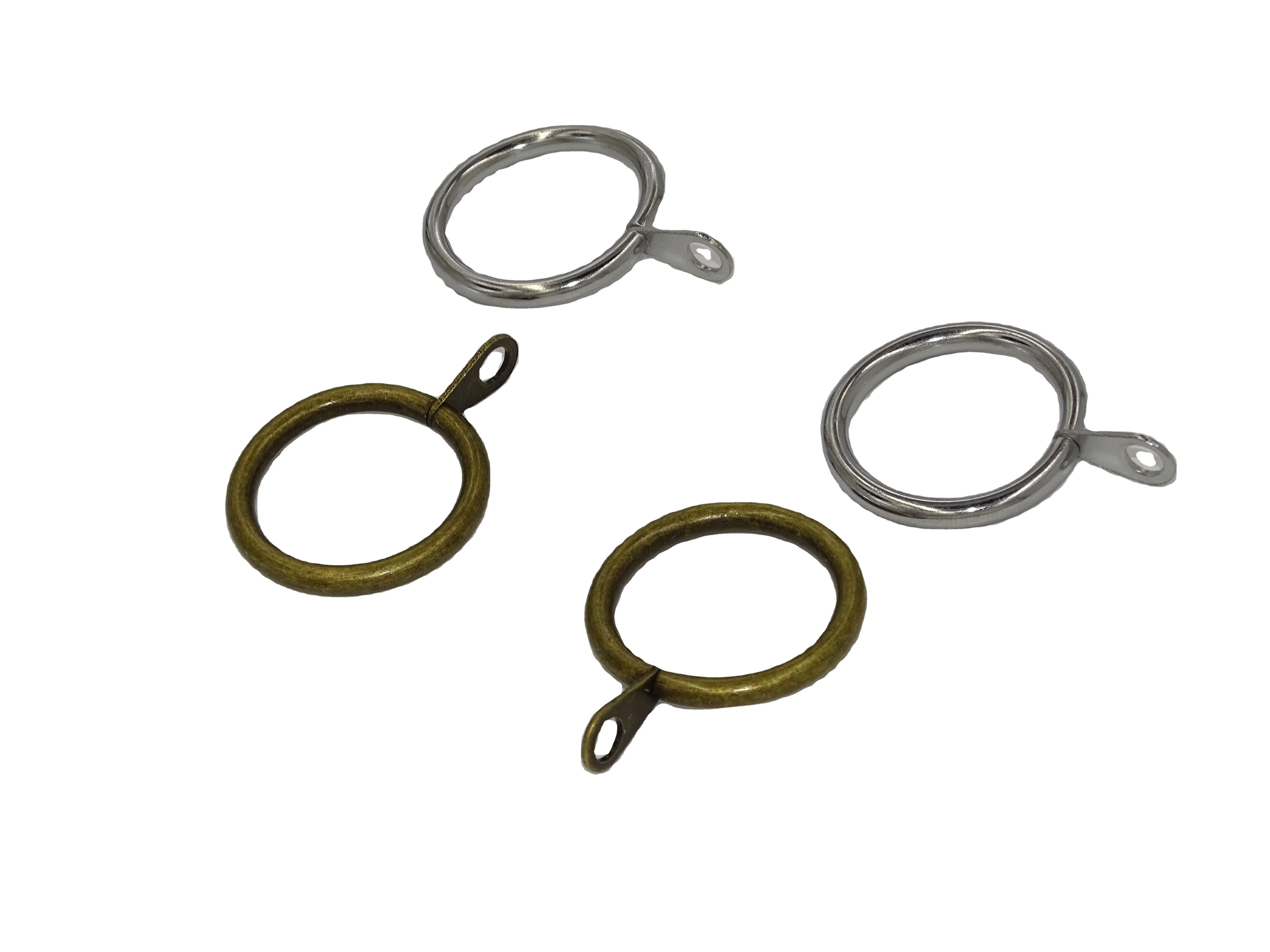 Wholesale New Design Eyelet Rings Metal Curtain Rings for Bedroom Living Room