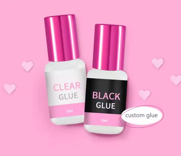 Beauty Wholesale Eyelash Glue Customise Black / Clear Glue Adhesive 5ml