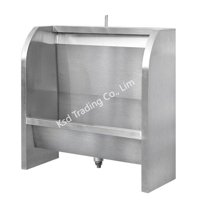 2023 Primary School College Customized 304 Stainless Steel Floor Standing Urinal Trough