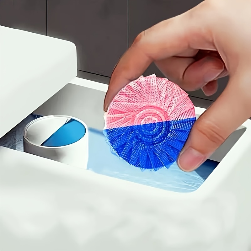 Bubble Pink Blue Two-Color Toilet Cleaner