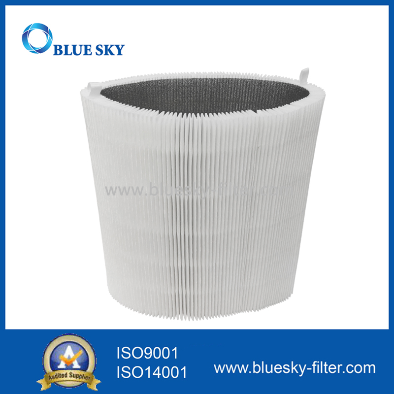 Replacement Collapsible Particle Carbon Filter Compatible with Blueair Blue Pure 411 Air Cleaner Purifier
