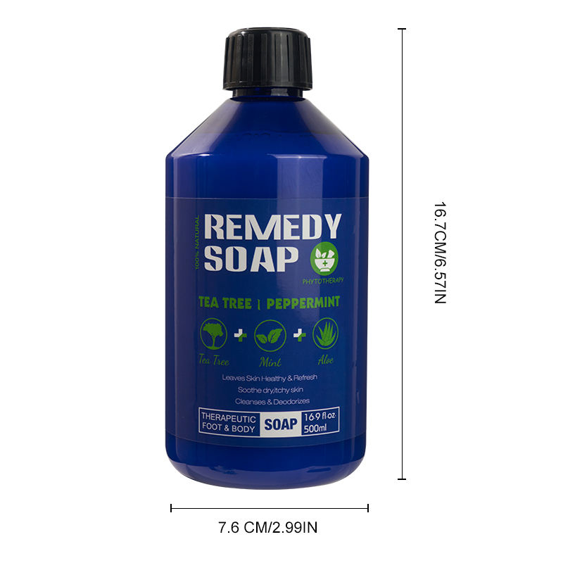 Private Label Body Care Products Body Wash Healing Cleansing Soap Tea Tree Oil Nourishing OEM Shower Gel for Soothes Itchy Skin