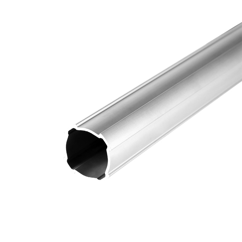 Durable Powder-Coated Aluminum Round Pipes for Liquid Transport