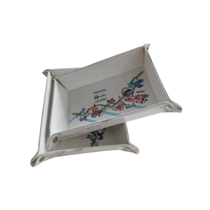 Dungeon and Dragon Leather Hexagon Dice Tray for Dnd Accessories