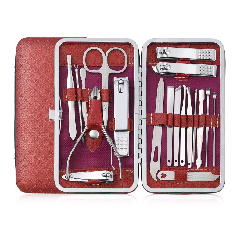Colorful Printed Nail File Set Nail Shaping Manicure Pedicure Set