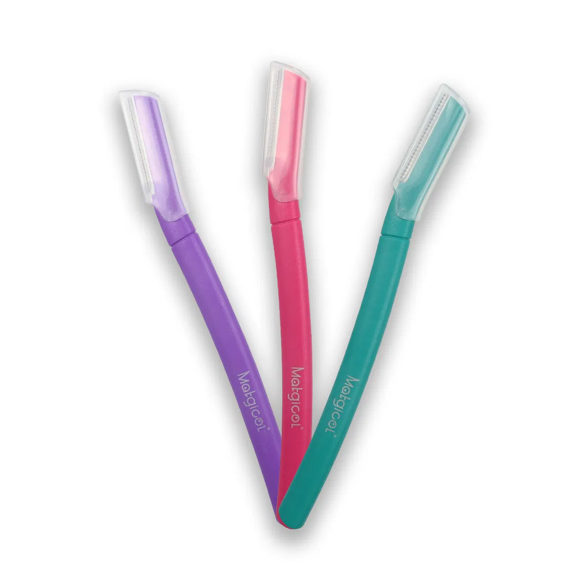 Precision Women's Eyebrow Razor with Ergonomic Grip for Easy Shaving