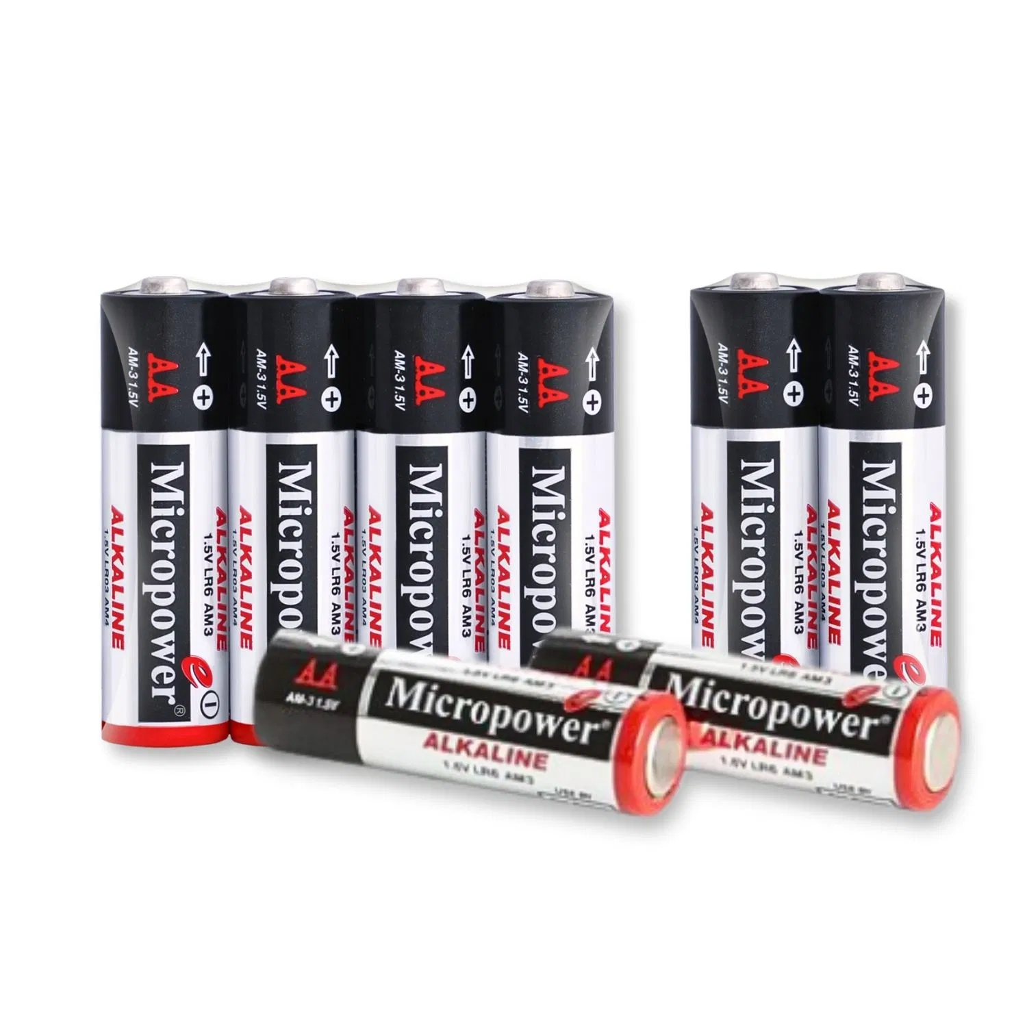 AA Alkaline Battery Micropower Brand for Wireless Microphone Batteries Lr6