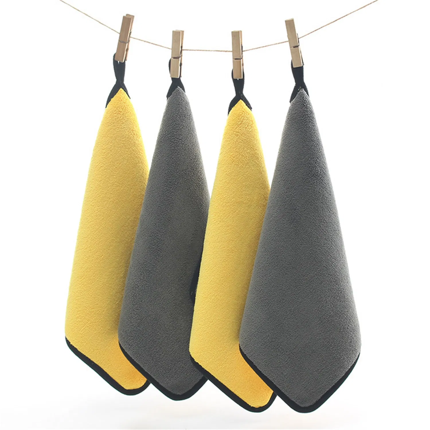 Highly Absorbent Microfiber Kitchen Towels for Daily Use