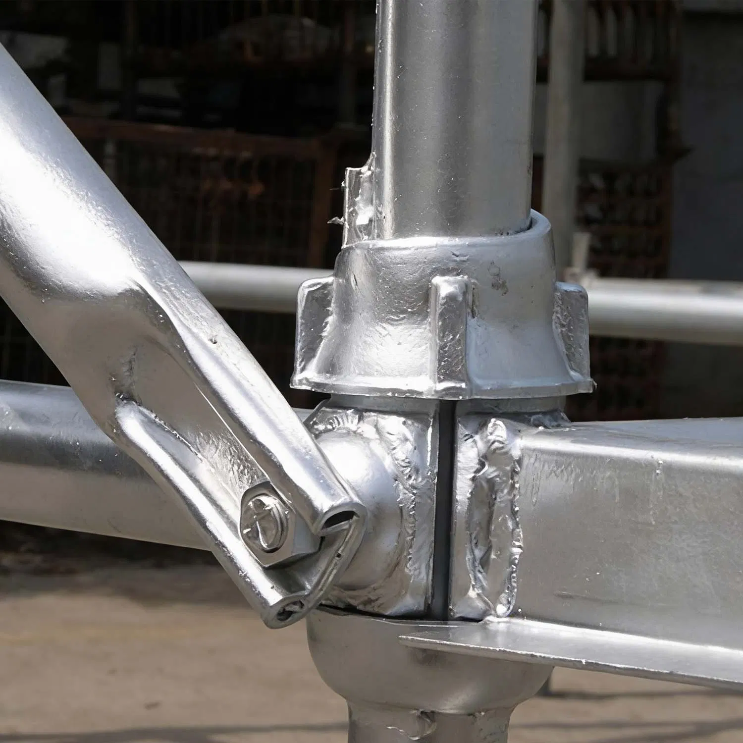 Galvanized Cuplock Node Connection Scaffolding System Accessory Components Scaffold Parts