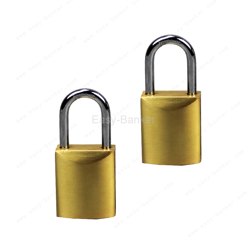 CL-40  Silver Golden Durable Various Box Handle Steel Pad Lock