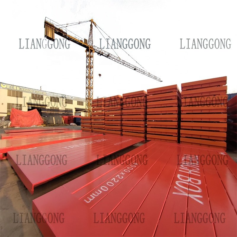 Lianggong Manufacture Steel Trench Box for Excavation Projects Trench Shoring Systems for Safety Work