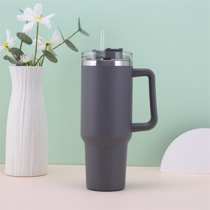 40 Oz Stainless Steel Coffee Travel Mug Spill Proof Portable Thermal Cup Tumbler 40 Oz with Lid for Car
