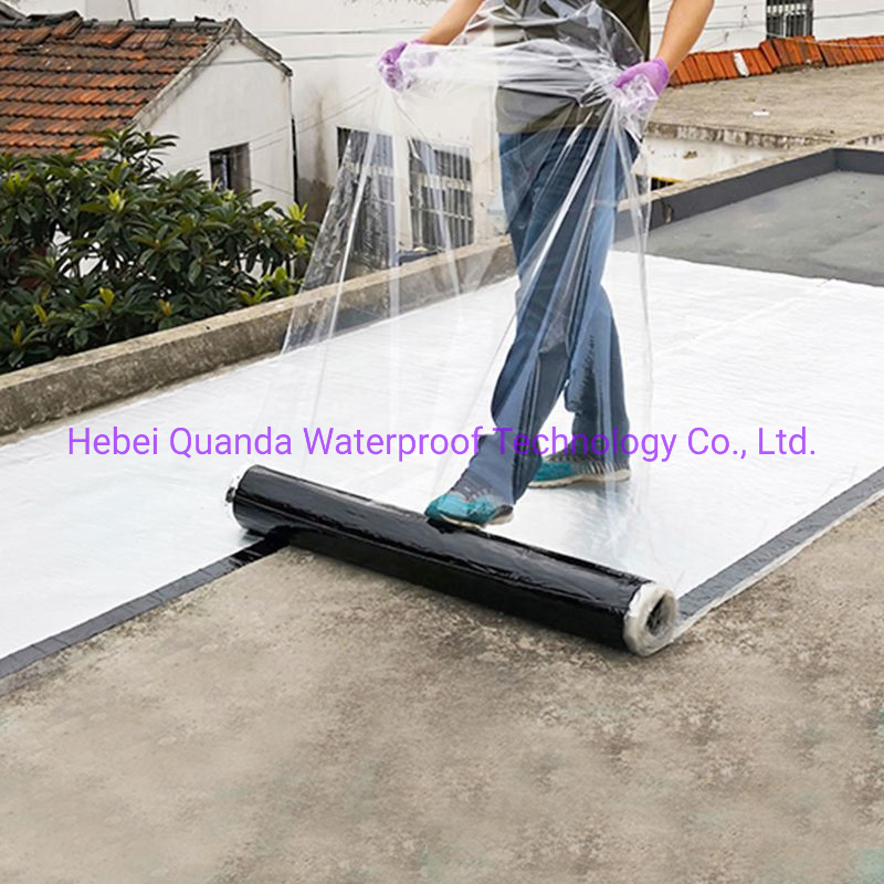 HDPE Non-Asphalt Base Self Adhesive Waterproof Membrane