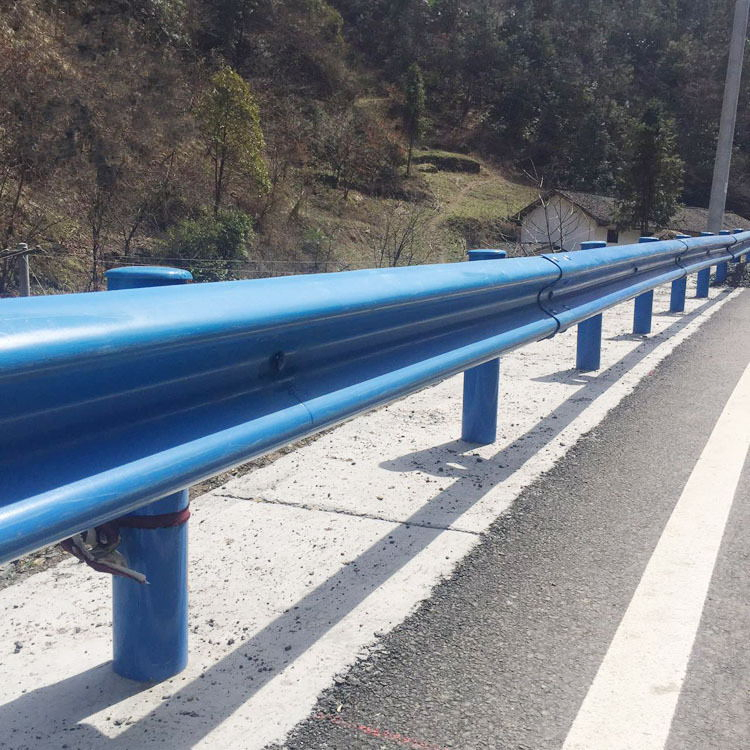 Hot Dipped Galvanized Road Guardrail Q235 W Beam Guardrail