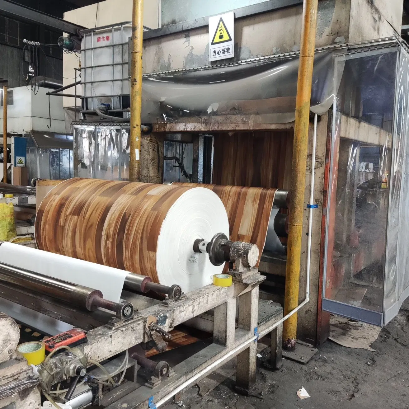 Impregnated Melamine Films Laminated Decorative Printing Paper for Furniture Plywood