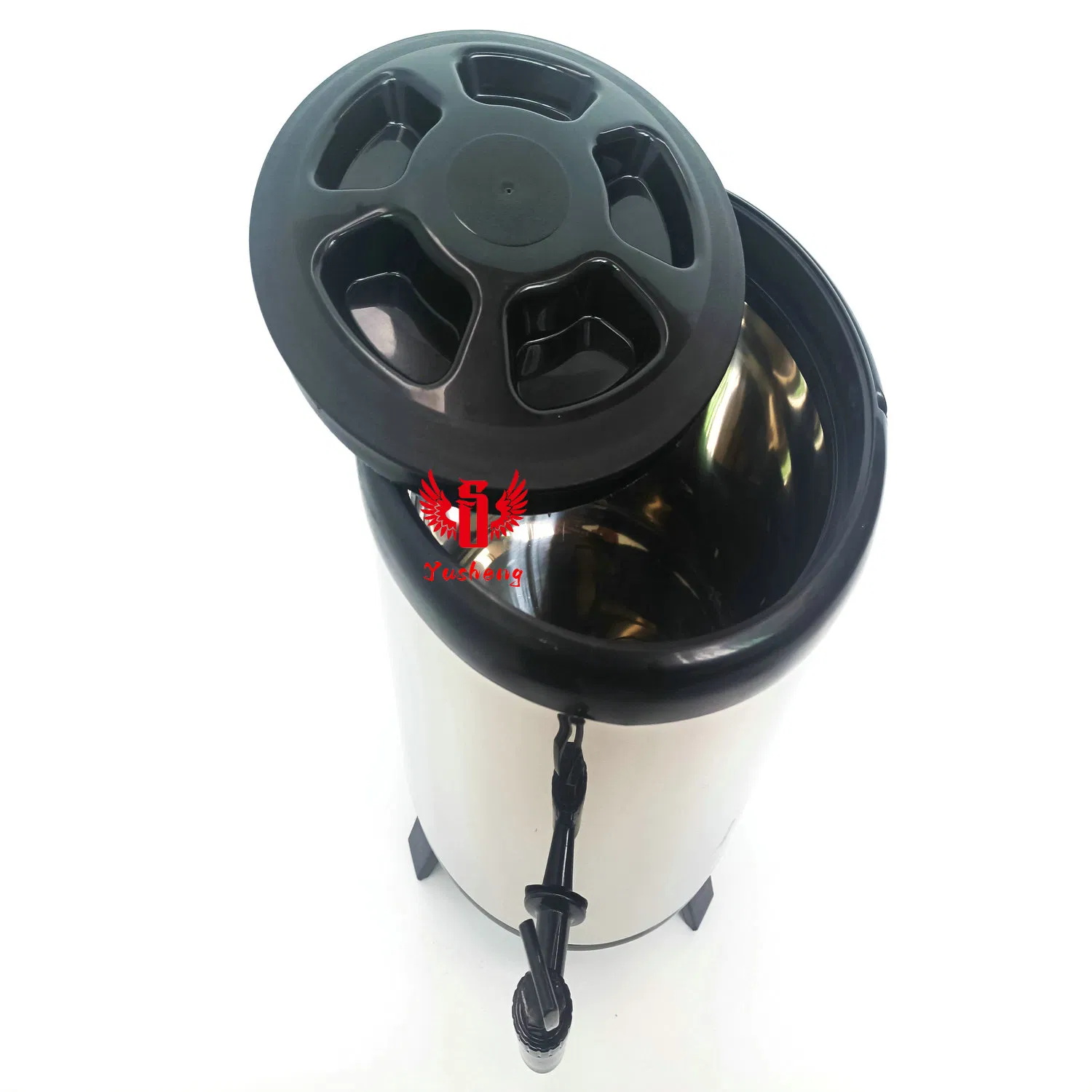 Good Price Silver Color Stainless Steel Milk Can, Juice Dispenser, Coffee Bucket