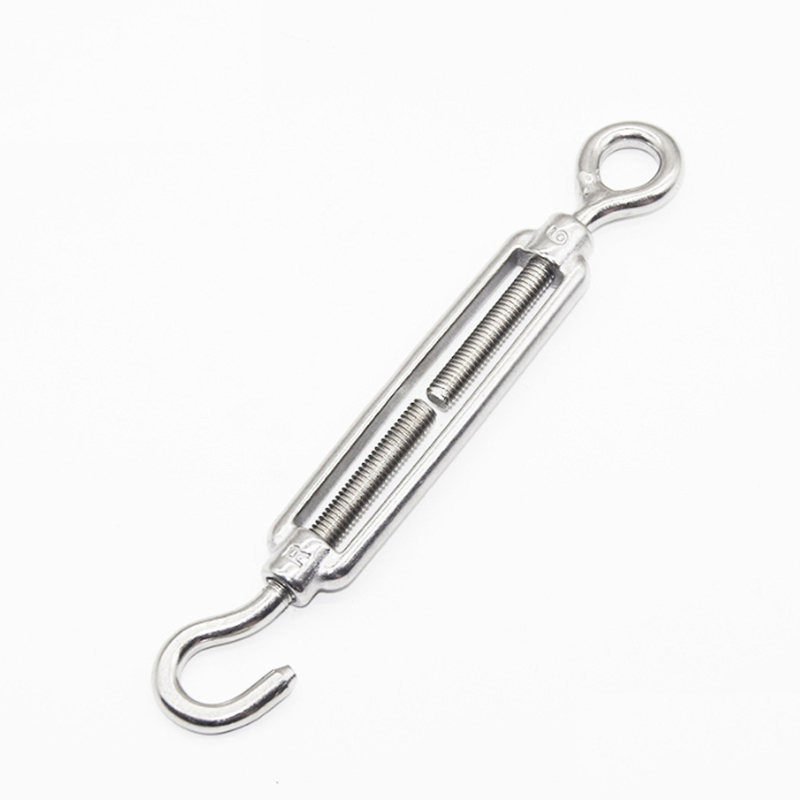 M6 European Type Heavy Duty 304 316 Ss Turnbuckle Opened Body Tensioner for Heavy Industry Applications