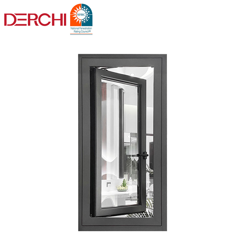 China Manufacture Aluminum Broken Bridge Aluminum Casement Window