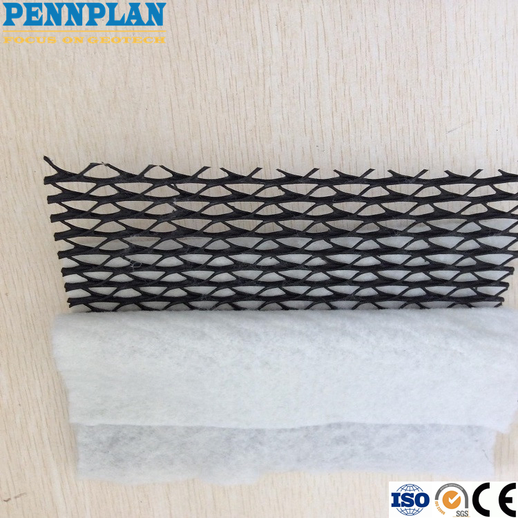 Geocomposite Filter Layer Landfill Foundation HDPE Drainage Net