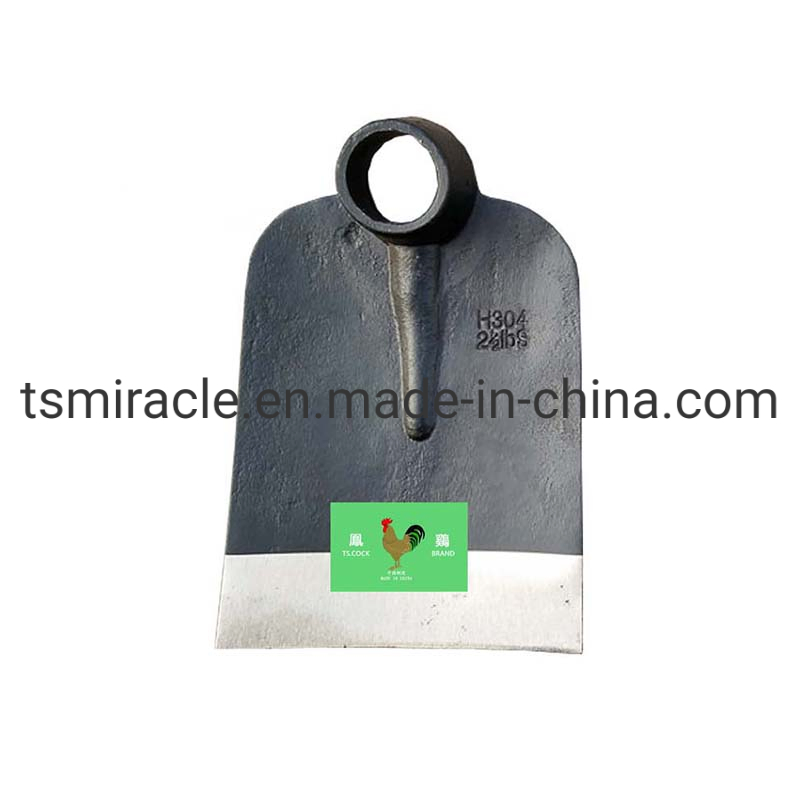 Adult Garden Tool Hoe Shovel Different Types of Cock Brand Hoe Head H304