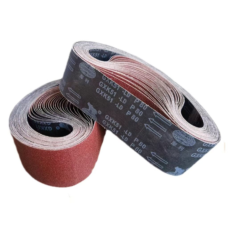 Рулон абразивной шлифовальной ленты из оксида алюминия